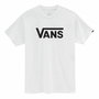 Camiseta de Manga Corta Hombre Vans Mn Classic Blanco Negro 31-34