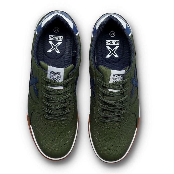Zapatillas de Fútbol Sala para Adultos Munich G-3 445 Oliva M