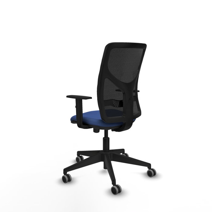 PIQUERAS Y CRESPO Silla de oficina Motilla con mecanismo Sincro/Traslack, Azul marino y Negro PIQUERAS Y CRESPO Silla de oficina Motilla con mecanismo Sincro/Traslack, Azul marino y Negro
