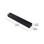 Samsung Barra de sonido HW-B400F/ZF Serie B 2.0 40W con Woofer Integrado, Dolby 2.0, One Remote y Bluetooth