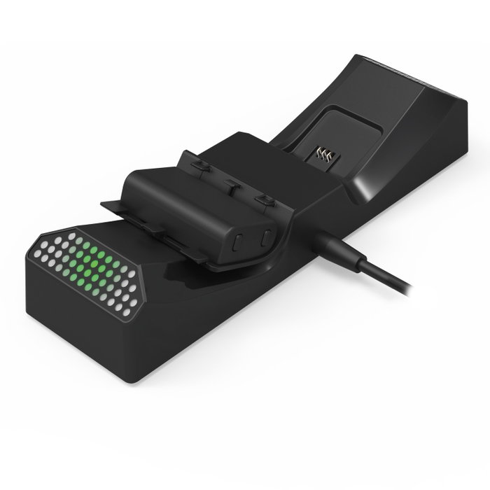 Hori Estación de carga dual para mandos Xbox Series X/S y Xbox One - Negro Hori Estación de carga dual para mandos Xbox Series X/S y Xbox One - Negro