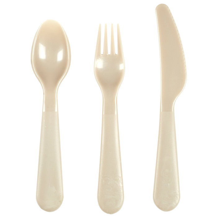 Home Deco Factory Juego De 12 Cubiertos Colección Bain De Soleil