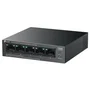 TP-Link LS105GP Switch de Sobremesa/Gigabit 5 Puertos con 4 Puertos PoE+ 802.3af/at, 65W Total, Hasta 250m Extensión, Plug and Play, Sin Ventilador, Para Cámaras IP, AP