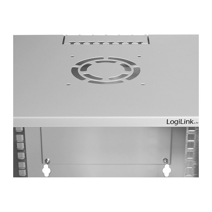 LogiLink W66Z30G Rack Cabinet 6U Gris