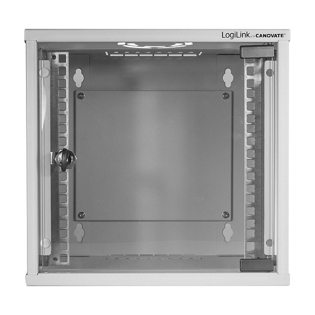 LogiLink W66Z30G Rack Cabinet 6U Gris