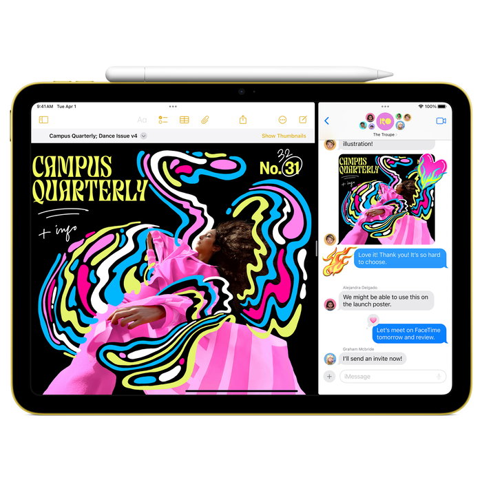 Apple iPad 11 (2025) Wi-Fi 512 GB Amarillo