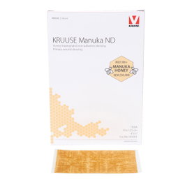 Kruuse Manuka Apósito No Adhesivo 5 x 5 cm, 10 unidades