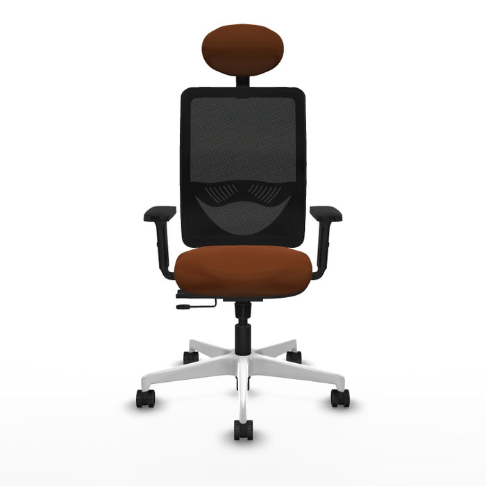 PIQUERAS Y CRESPO Silla de oficina Zulema con mecanismo Sincro/Traslack, Marrón y Negro PIQUERAS Y CRESPO Silla de oficina Zulema con mecanismo Sincro/Traslack, Marrón y Negro