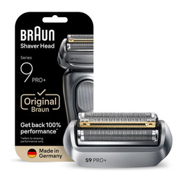 Braun Series 9 96M Cabezal para afeitado de repuesto - Negro, acero inoxidable - 1 cabezal - Compatible con Series 9+ Pro