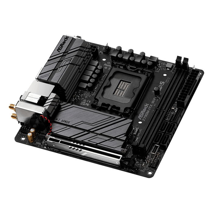ASRock Z790M-ITX Wifi Placa Base Mini ITX, Intel Z790, LGA 1700, DDR5, Wi-Fi 6E