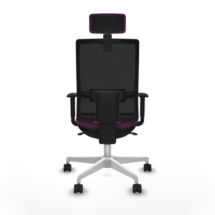 PIQUERAS Y CRESPO Silla de oficina Horna con mecanismo Sincro, Morado y Negro PIQUERAS Y CRESPO Silla de oficina Horna con mecanismo Sincro, Morado y Negro