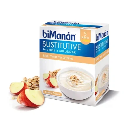 BIMANAN Crema de Yogur con Cereales 6 Sobres
