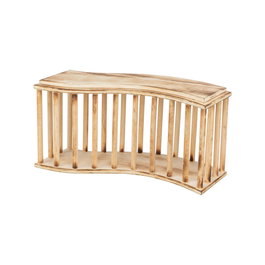 Comedero para Mascotas Trixie Marrón Madera 37 x 19 x 13 cm