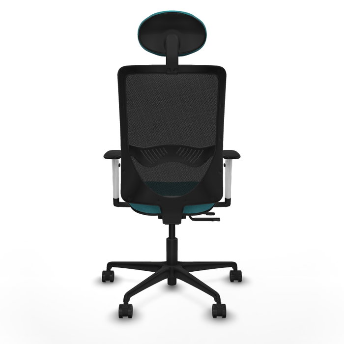 PIQUERAS Y CRESPO Silla de oficina Zulema Turquesa y Negro PIQUERAS Y CRESPO Silla de oficina Zulema Turquesa y Negro