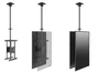EQUIP Soporte de techo doble para dos pantallas de 32-65 pulgadas