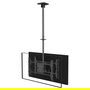 EQUIP Soporte TV Techo Doble Pantalla 39"-75" 2TFT hasta 80kg Inclinable Ajustable Negro