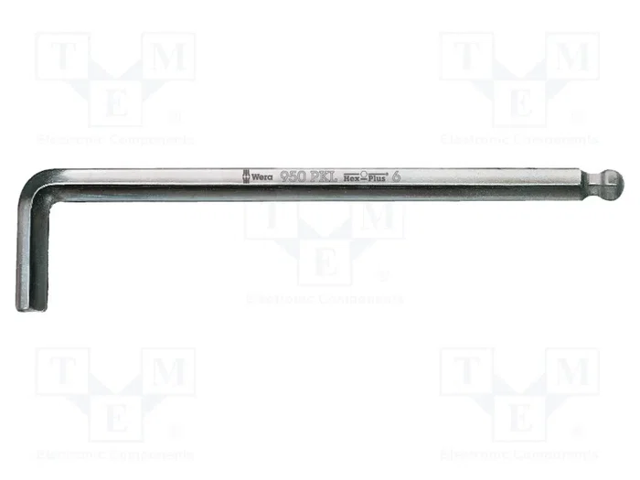 WERA Llave allen Hex-Plus esférica 12mm WERA Llave allen Hex-Plus esférica 12mm