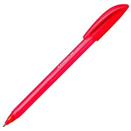 Staedtler Bolígrafo Ball 4320 M 1,0 mm Triangular Rojo Caja 10 Ud