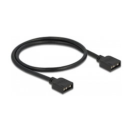DeLOCK Cable de conexión RGB de 3 pines para iluminación LED 5 V RGB/ARGB de 30 cm