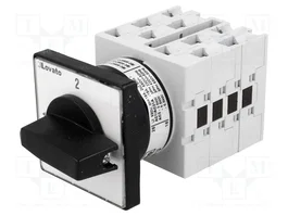 LOVATO ELECTRIC Interruptor de leva GX de 2 posiciones, 16A