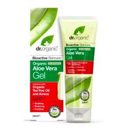 DR. ORGANIC Gel Aloe Vera con Árbol de Té y Árnica 200ml