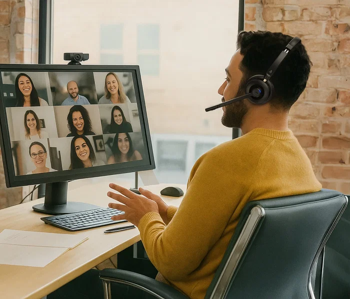 Creative Labs Auriculares On-Ear para Chat con Micrófono, Inalámbricos, Modelo 51EF1290AA000