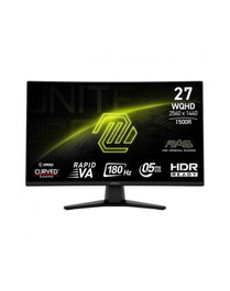 MSI Monitor MAG 274CQF 9S6-3CE31T-007 27" VA Curvo 1500R 2560x1440 180Hz Negro