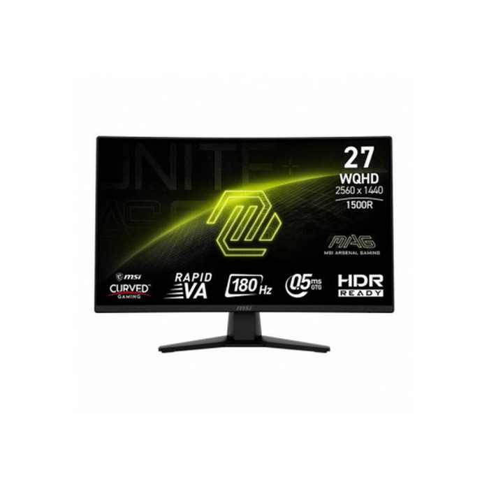 MSI MAG 274CQF Monitor Gaming Curvo 27 pulgadas 2560x1440 180Hz Negro MSI MAG 274CQF Monitor Gaming Curvo 27 pulgadas 2560x1440 180Hz Negro