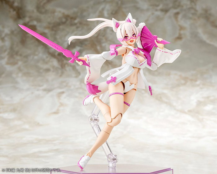 Megami Device Chaos & Pretty Maqueta Plastic Model Kit 1/1 Asra Nine-Tails Matsuri 14 cm