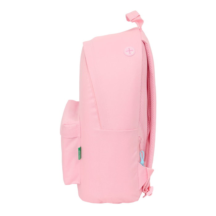 Mochila Escolar Benetton benetton basics Rosa 31 x 41 x 16 cm Mochila Escolar Benetton benetton basics Rosa 31 x 41 x 16 cm