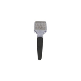 Quid Rasqueta Vitro Rico con 3 Recambios Acero Inox 16x6x2 cm