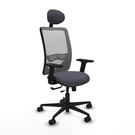 PIQUERAS Y CRESPO Silla de oficina Zulema Gris