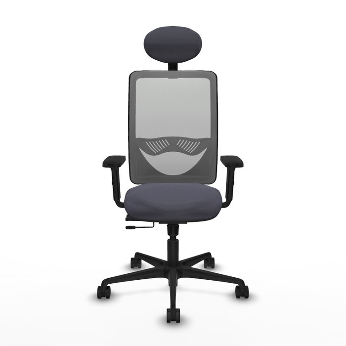 PIQUERAS Y CRESPO Silla de oficina Zulema Gris