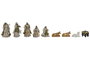 DKD Home Decor Set de Nacimiento de 9 Piezas Beige y Verde en Poliéster