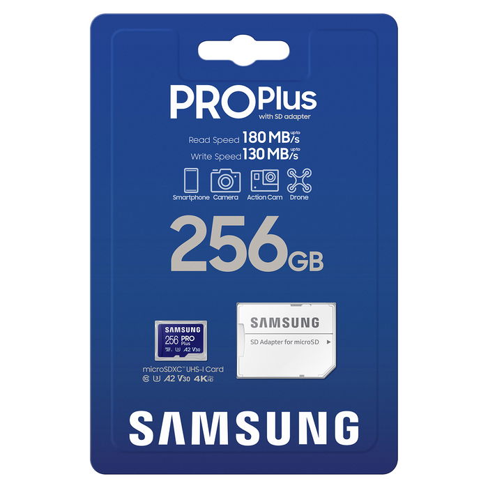 Tarjeta de Memoria Micro SDXC Samsung MB-MD256SA/EU 256 GB