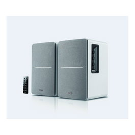 Edifier R1280DB Altavoces 2.0, 42W, Bluetooth, Blanco y Plata