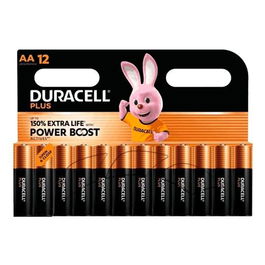 Duracell Pilas Alcalinas LR06 AA Plus Power Boost 1.5 V Blister 12 Unidades