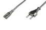 ASSMAN/DIGITUS Cable de Alimentación Europeo C7 M/F 1,8 m Negro