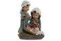 DKD Home Decor Nacimiento de Resina Verde