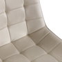 Versa Silla Rhodes Beige 55x82 cm Metal Terciopelo (4 Unidades)