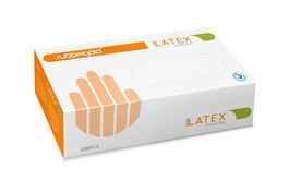 Guantes Rubbegold Latex Sin Polvo Talla L Caja De 100