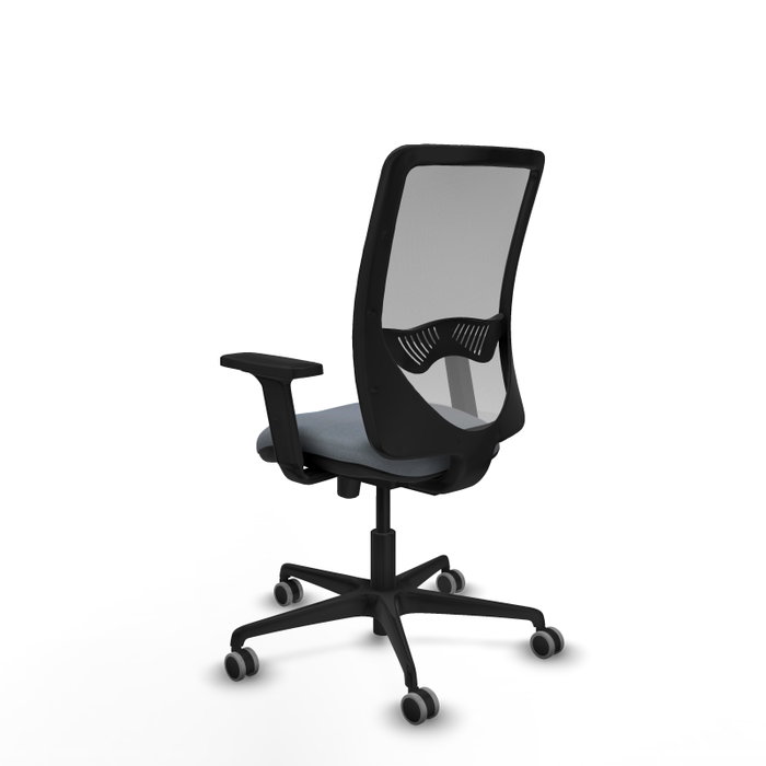 PIQUERAS Y CRESPO Silla de oficina Zulema Gris con mecanismo Sincro/Traslack PIQUERAS Y CRESPO Silla de oficina Zulema Gris con mecanismo Sincro/Traslack