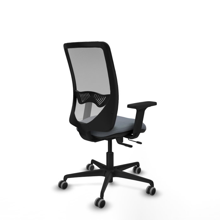 PIQUERAS Y CRESPO Silla de oficina Zulema Gris con mecanismo Sincro/Traslack PIQUERAS Y CRESPO Silla de oficina Zulema Gris con mecanismo Sincro/Traslack
