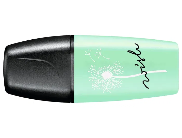 Stabilo Rotulador Boss Mini Pastel Love Pizca de Menta Fluorescente Punta Biselada Trazo 2-5 mm