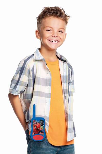 LEXIBOOK Walkie Talkies Spiderman hasta 120m