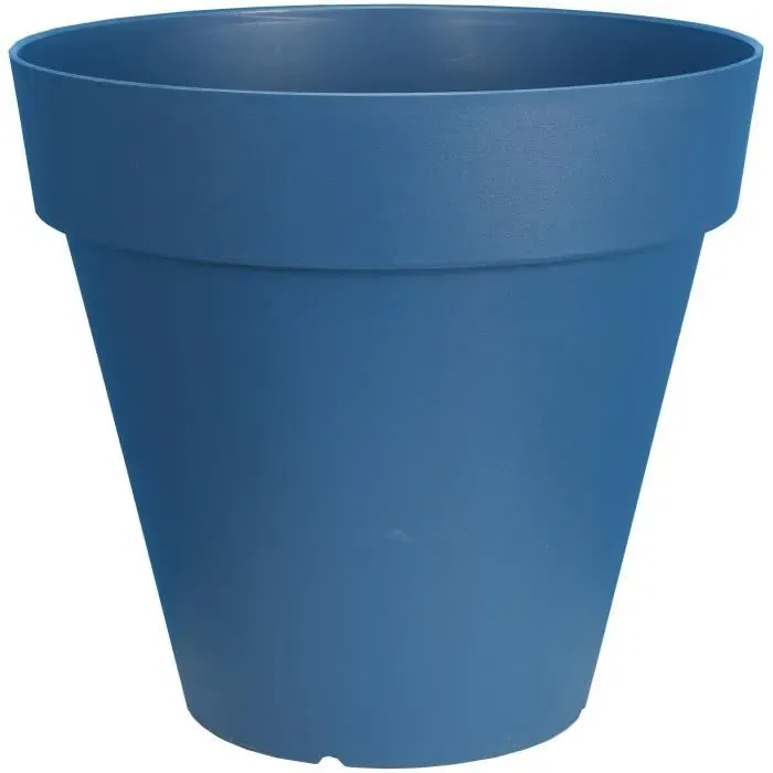 Riviera RIV3580794160069 Jardinera Redonda - Plástico - Diámetro 60 cm - Azul Riviera RIV3580794160069 Jardinera Redonda - Plástico - Diámetro 60 cm - Azul