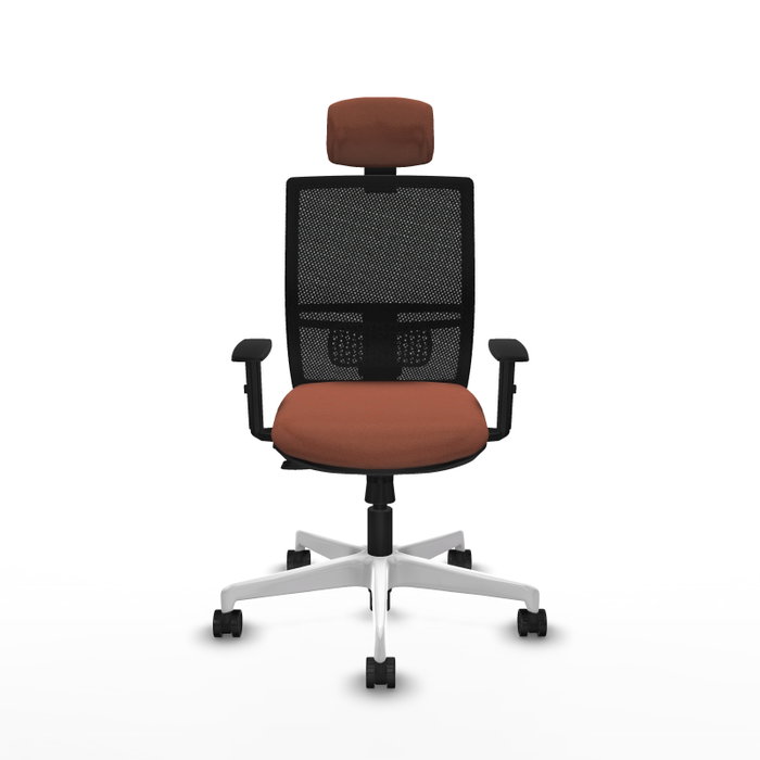 PIQUERAS Y CRESPO Silla de oficina Yunquera con mecanismo Sincro/Traslack, Marrón y Negro PIQUERAS Y CRESPO Silla de oficina Yunquera con mecanismo Sincro/Traslack, Marrón y Negro
