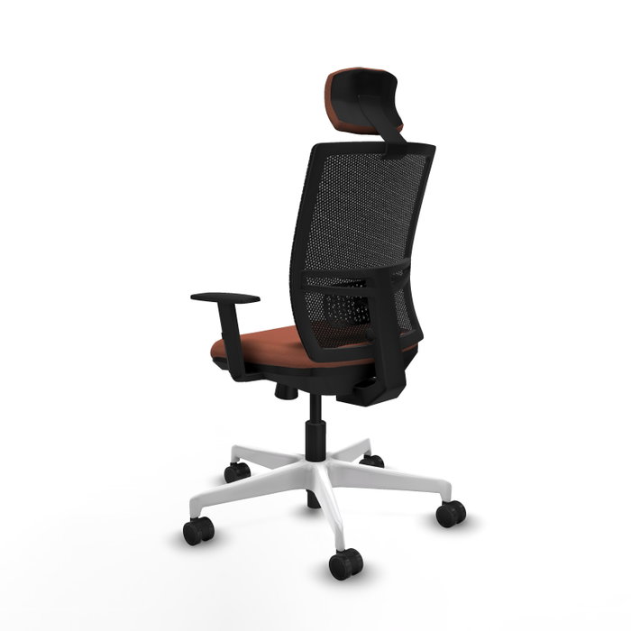 PIQUERAS Y CRESPO Silla de oficina Yunquera con mecanismo Sincro/Traslack, Marrón y Negro PIQUERAS Y CRESPO Silla de oficina Yunquera con mecanismo Sincro/Traslack, Marrón y Negro