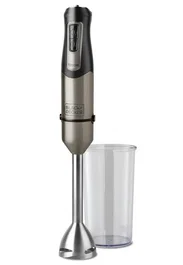 Black + Decker Batidora de Mano BXHB1200E, Acero Inoxidable y Negro