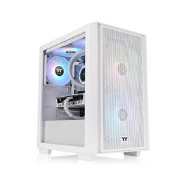 Thermaltake Versa H16 TG ARGB White Micro Torre PC Blanco